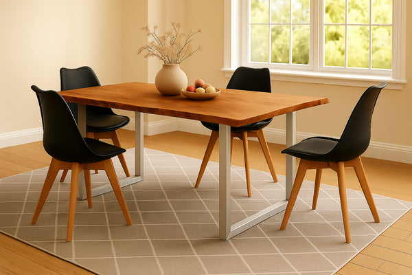 #naturfarben #120x80 #u-gestellsilber