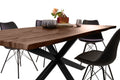 #nussbaumfarben #220x100 #spider-gestellschwarz