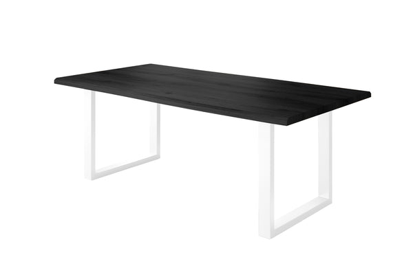 #holzgrau-optik #220x100 #u-gestellweiß