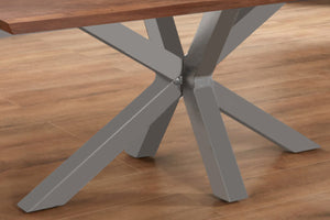 #nussbaumfarben #140x80 #spider-gestellsilber