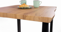 #holzwildeichen-optik #schalenstuhlschwarz