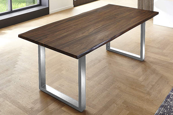 #wengefarben #220x100 #u-gestellsilber