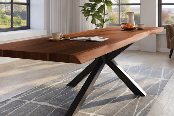 #nussbaumfarben #300x110 #spider-gestellschwarz