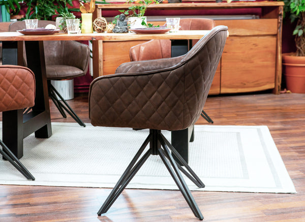 #dunkelbraun #metallgestellschwarz