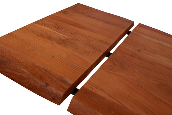 #nussbaumfarben #140(220)x90 #x-gestellschwarz