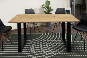 #naturfarben #180x90 #u-gestellschwarz
