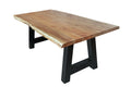 #naturfarben #220x100 #a-gestellschwarz