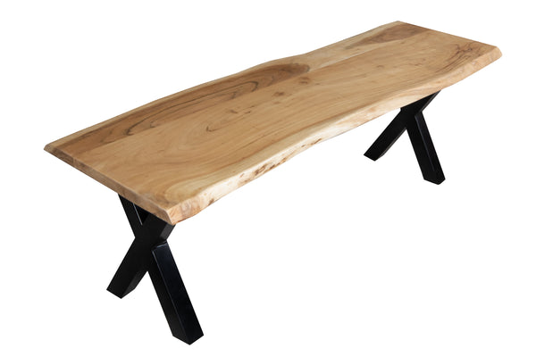 #naturfarben #120cm #x-gestellschwarz