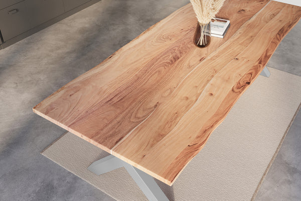 #naturfarben #300x100 #x-gestellsilber