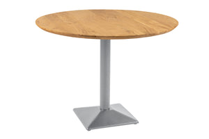 #akazienaturfarben #90x90 #säulen-gestelleckigsilber
