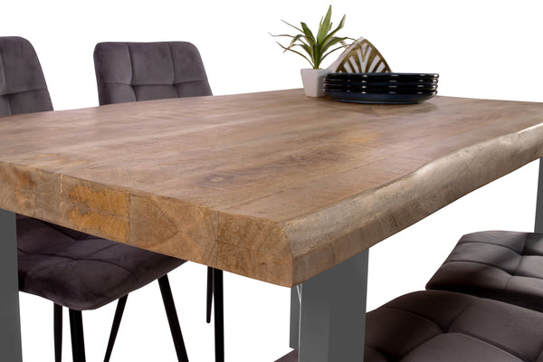 #mangoroughfarben #120x80 #u-gestellsilber