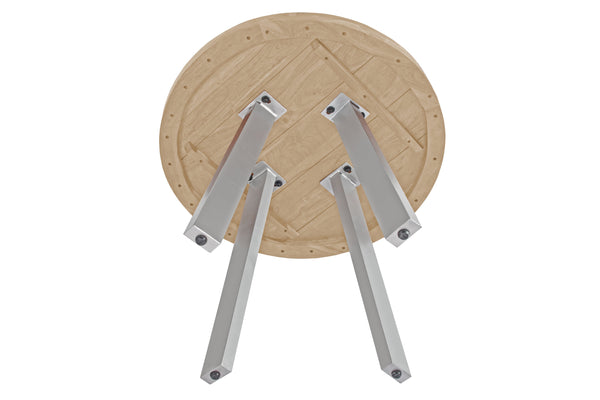 #naturfarben #90x90 #vierfuß-gestellsilber