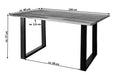 #sheeshamnaturfarben #120x80 #u-gestellschwarz