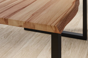 #wildbuchenaturfarben #160x85 #u-gestellschwarz