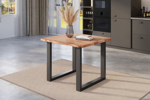 #naturfarben #80x80 #u-gestellschwarz