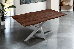 #nussbaumfarben #160x85 #spider-gestellsilber