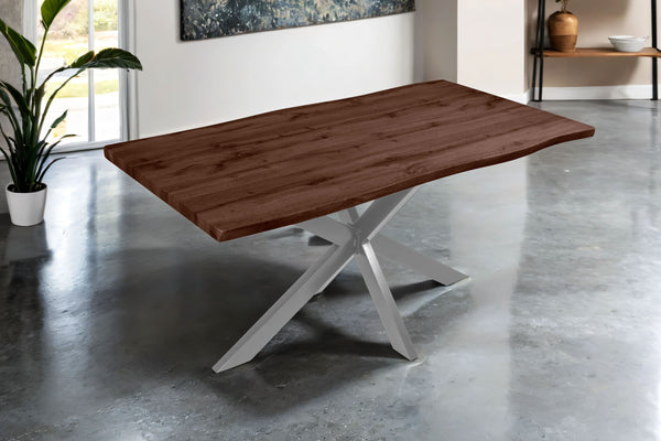 #nussbaumfarben #160x85 #spider-gestellsilber