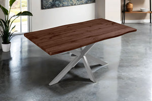 #nussbaumfarben #160x85 #spider-gestellsilber