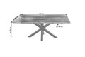 #naturfarben #160x85 #spider-gestellsilber