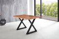 #naturfarben #140x80 #x-gestellschwarz