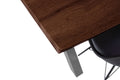 #nussbaumfarben #160x85 #x-gestellsilber