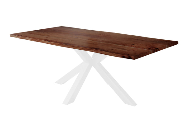#nussbaumfarben #200x100 #spider-gestellweiß