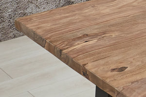 #sheeshamnaturfarben #200x100 #a-gestellschwarz