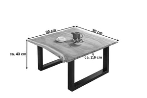 #naturfarben #90x90 #u-gestellschwarz