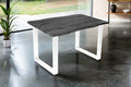 #graufarben #140x80 #u-gestellweiß