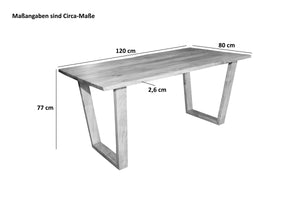 #nussbaumfarben #120x80 #v-holzgestellholzgestell