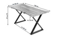 #naturfarben #120x80 #x-gestellschwarz