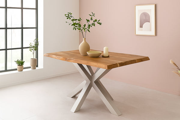 #naturfarben #120x80 #spider-gestellsilber