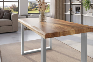 #mangoroughfarben #140x80 #u-gestellsilber