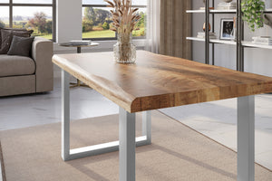 #mangoroughfarben #140x80 #u-gestellsilber