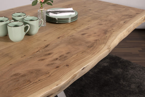 #naturfarben #220x100 #spider-gestellsilber