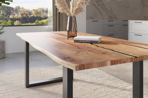 #naturfarben #220x100 #u-gestellschwarz
