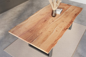 #naturfarben #220x100 #u-gestellschwarz