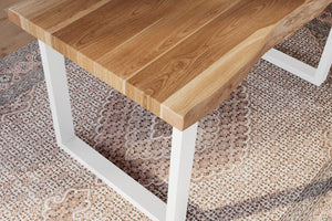 #akazienaturfarben #140x80 #u-gestellweiß