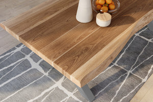 #naturfarben #200x110 #x-gestellsilber