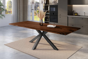 #nussbaumfarben #280x100 #spider-gestellschwarz