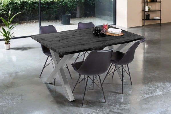 #graufarben #160x85 #x-gestellsilber