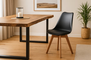 #schwarz #akazienaturfarben