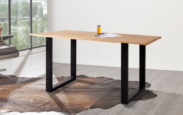#naturfarben #160x85 #u-gestellschwarz