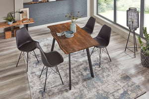 #nussbaumfarben #160x85 #vierfuß-gestellschwarz