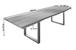 #naturfarben #300x100 #u-gestellsilber
