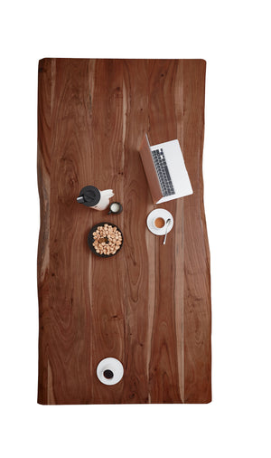 #nussbaumfarben #140x80 #u-gestellschwarz