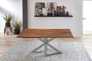 #nussbaumfarben #120x80 #spider-gestellsilber