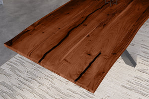 #nussbaumfarben #300x100 #spider-gestellschwarz