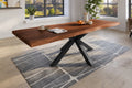 #nussbaumfarben #260x110 #spider-gestellschwarz