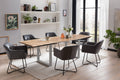 #naturfarben #180(280)x90 #u-gestellsilber